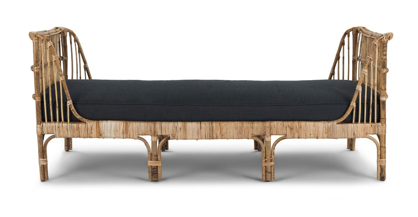 LANA Rattan Daybed – handcrafted solid wood furniture
