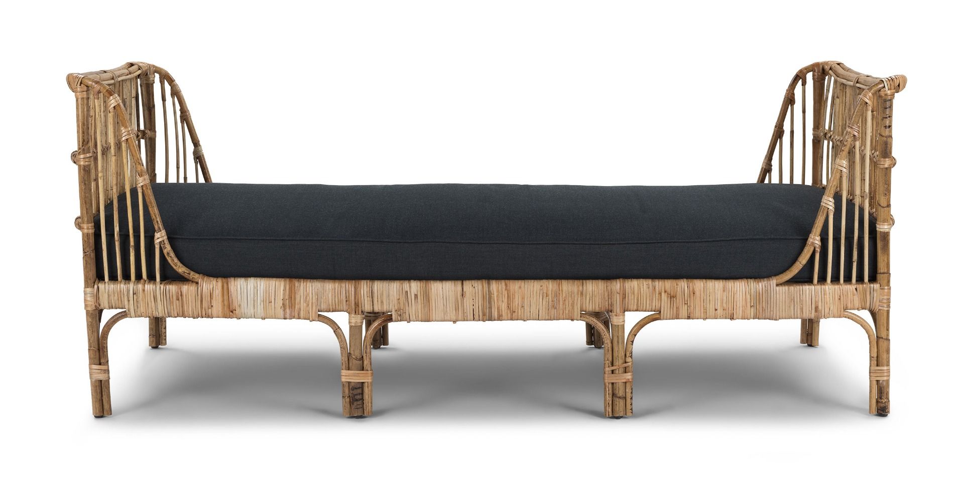 LANA Rattan Daybed – handcrafted solid wood furniture