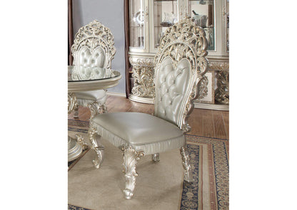 Magnisy Hand Carved European 8 Seater Dining Table Set by Hibashi Furniture – handcrafted solid wood furniture made in India