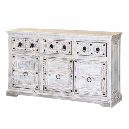 Mid - Century Style Antique Sideboard Drawer by Hibashi Furniture – handcrafted solid wood furniture made in India