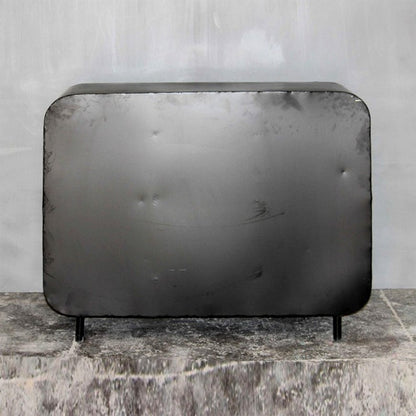 Miller Industrial Timber Iron Chest of Drawers by Hibashi Furniture – handcrafted solid wood furniture made in India