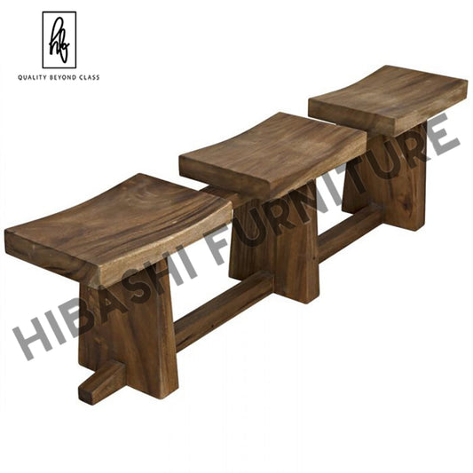 MONA Mango Wood Bench – handcrafted solid wood furniture