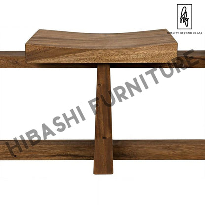 MONA Mango Wood Bench – handcrafted solid wood furniture