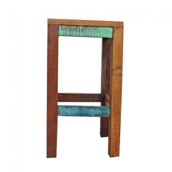 Nirvana Wooden Bar Stool Patio Chairs – Hibashi Furniture LLC