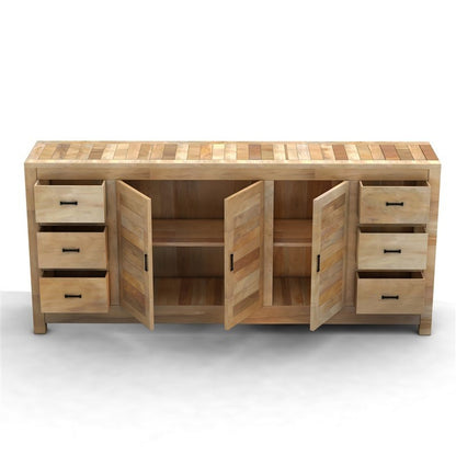 NIRVANA NATURAL TIMBER SIDEBOARD-225-50-100