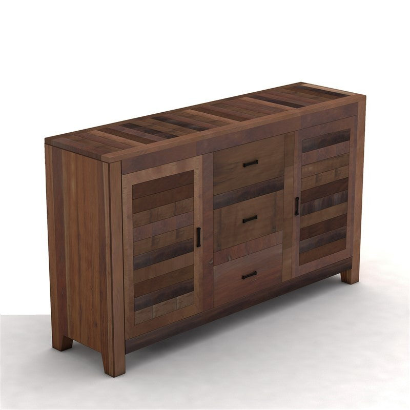 NIRVANA CHOCOLATE TIMBER SIDEBOARD M-140-30-80