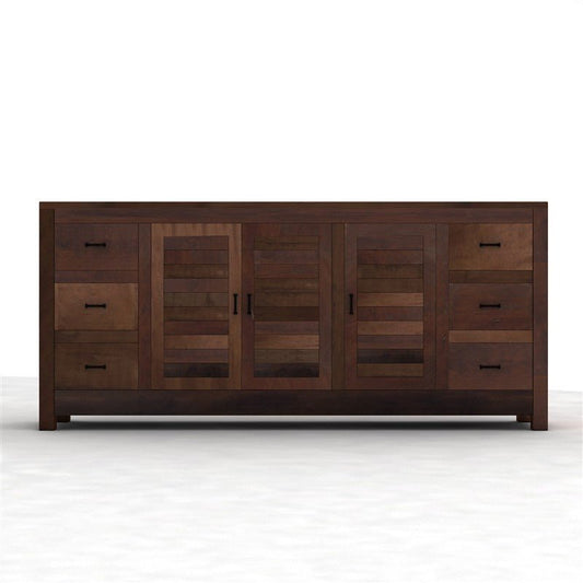 NIRVANA CHOCOLATE TIMBER SIDEBOARD - 225 - 50 - 100 – handcrafted solid wood furniture