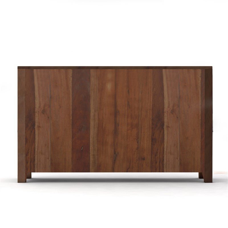 NIRVANA CHOCOLATE TIMBER SIDEBOARD M - 140 - 30 - 80 – handcrafted solid wood furniture