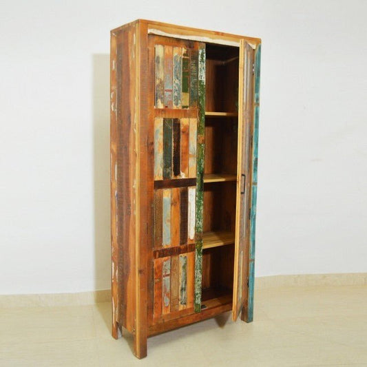 NIRVANA CUPBOARD PANTRY CABINET LARGE – handcrafted solid wood furniture