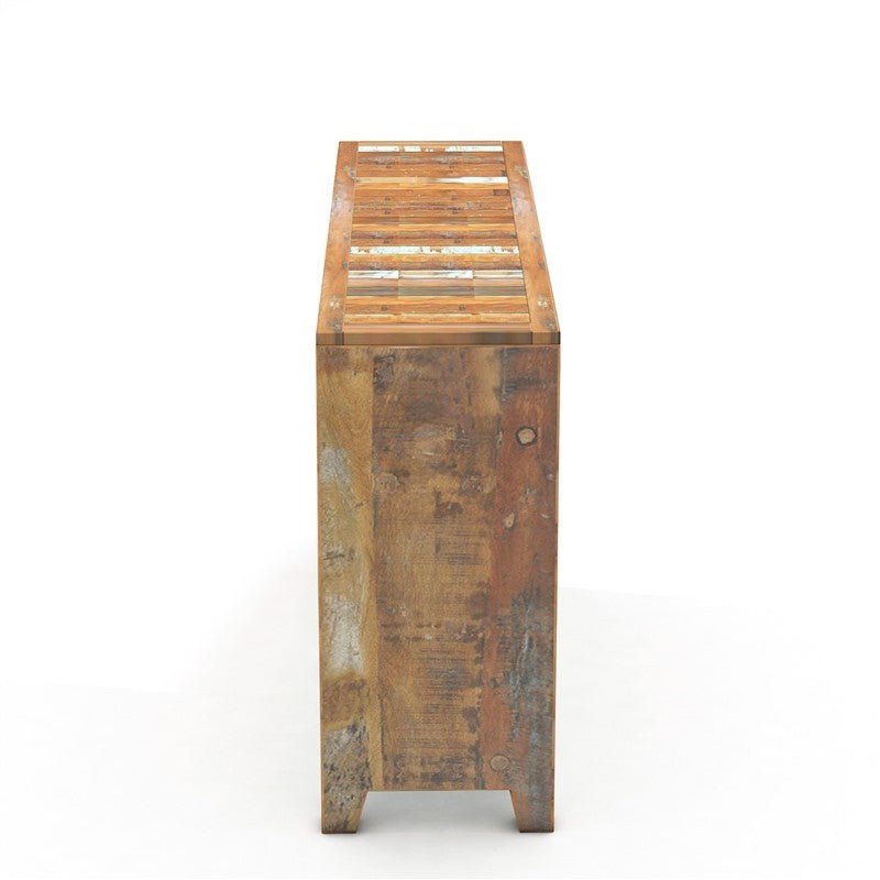 NIRVANA MULTI - COLOR TIMBER SIDEBOARD M - 160 - 50 - 100 – handcrafted solid wood furniture
