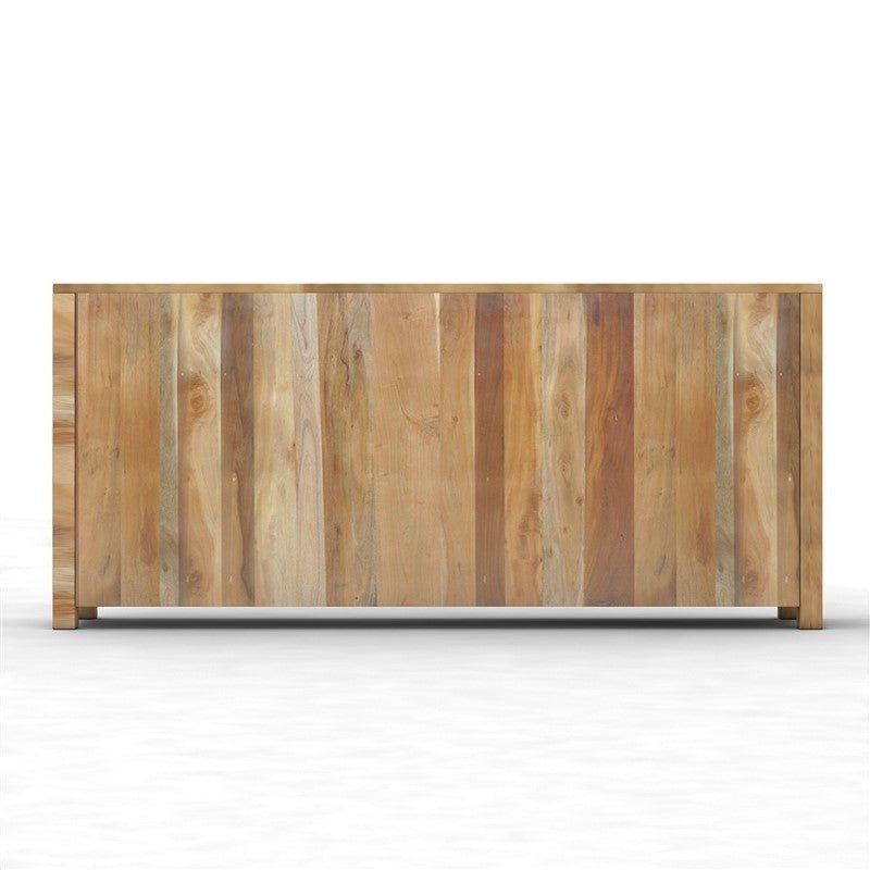 NIRVANA NATURAL TIMBER SIDEBOARD - 225 - 50 - 100 – handcrafted solid wood furniture