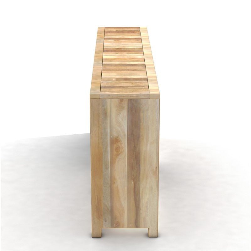 NIRVANA NATURAL TIMBER SIDEBOARD - 225 - 50 - 100 – handcrafted solid wood furniture