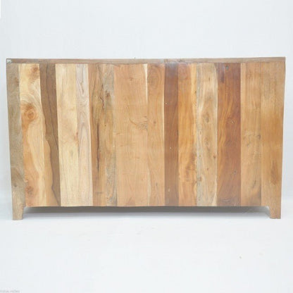 Nirvana Sideboard Buffet Table with 2 Doors, 3 Drawers – handcrafted solid wood furniture