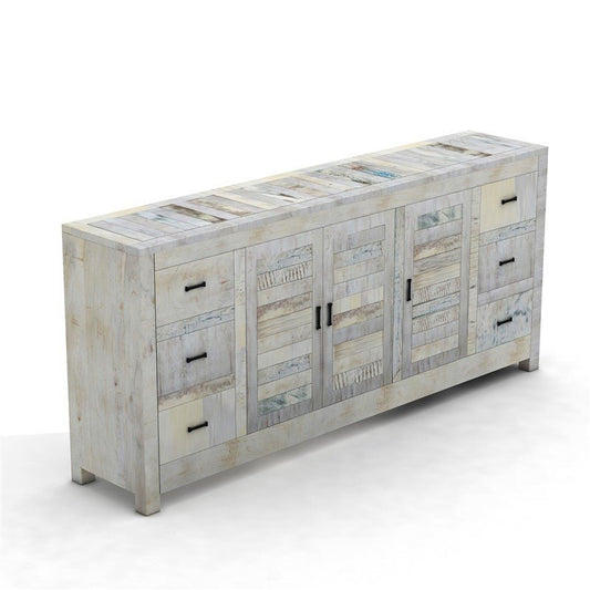 NIRVANA WHITEWASH TIMBER SIDEBOARD XL – handcrafted solid wood furniture