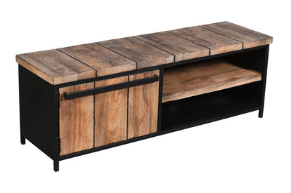 Nova Mango Wood TV Console – handcrafted solid wood furniture