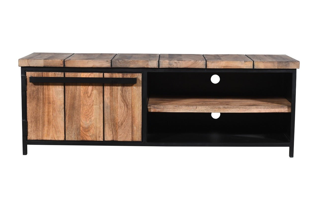 Nova Mango Wood TV Console – handcrafted solid wood furniture