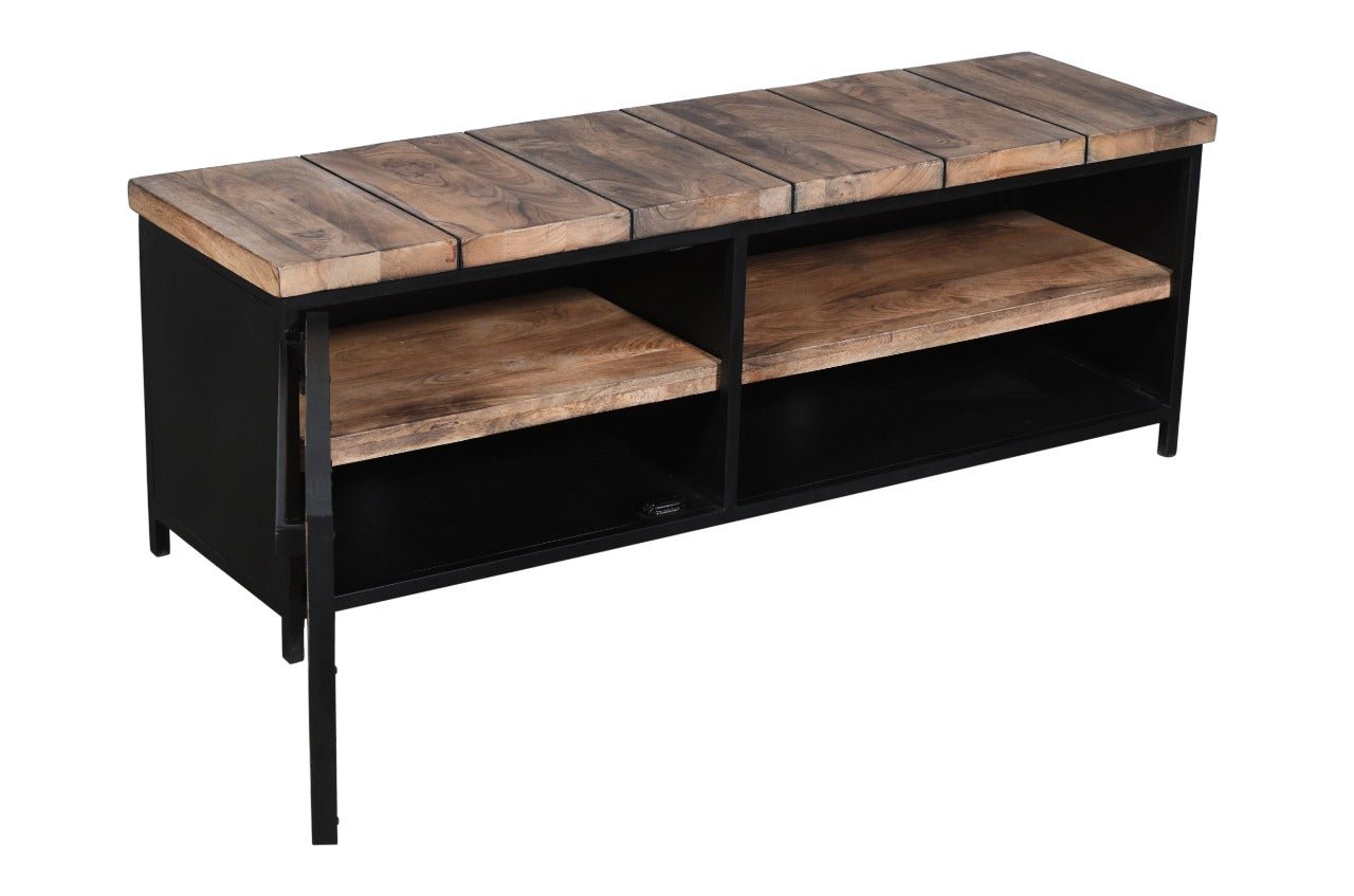 Nova Mango Wood TV Console – handcrafted solid wood furniture