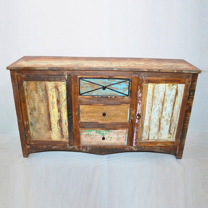 RUSTICA TIMBER SIDEBOARD - Multicolor - 160 - 45 - 90 – handcrafted solid wood furniture