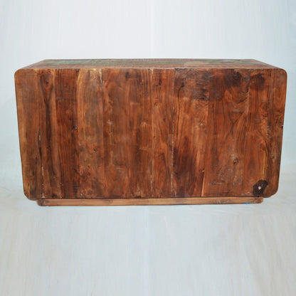 SLAVAGE TIMBER BUFFET HUTCH SIDEBOARD-Natural-140-40-90
