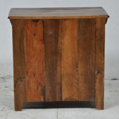 SHUTTER SIDEBOARD CABINET SMALL-Brown-80-40-75
