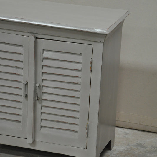 SHUTTER SIDEBOARD CABINET SMALL-Grey-80-40-75