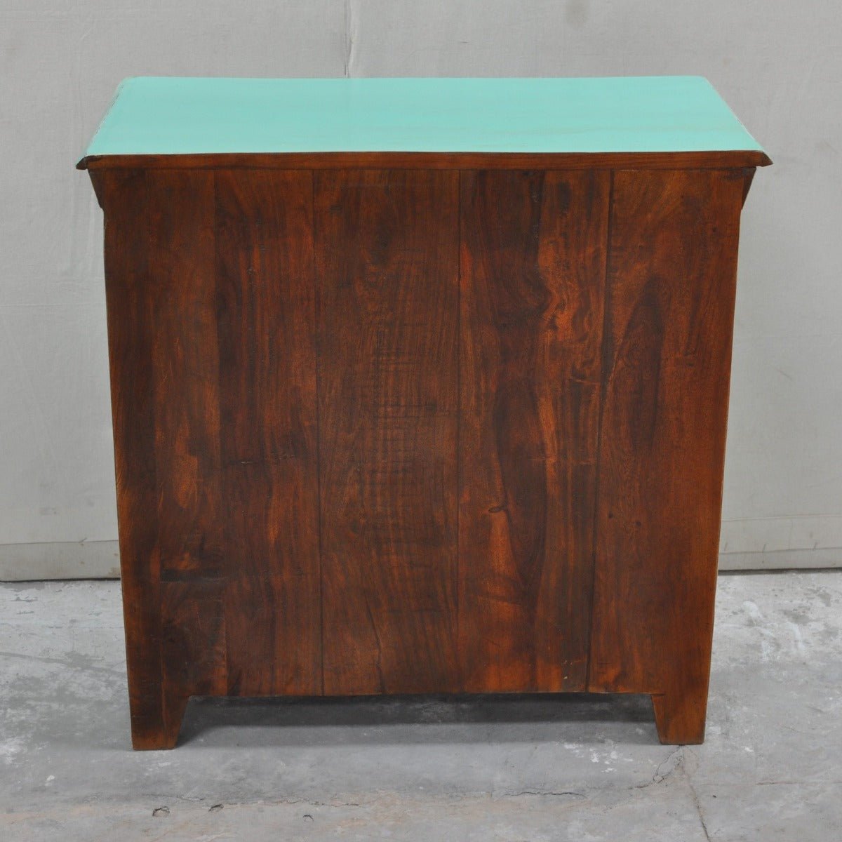SHUTTER SIDEBOARD CABINET SMALL - Turquoise - 80 - 40 - 75 – handcrafted solid wood furniture
