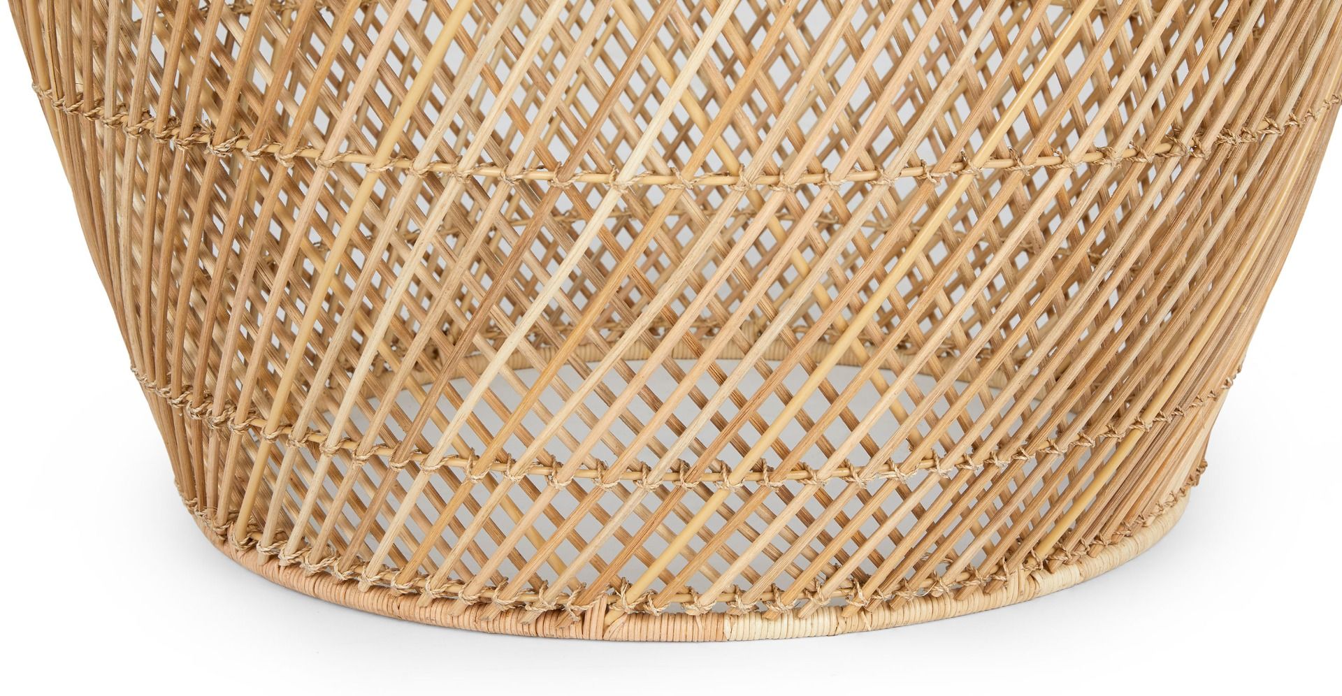 SUKI Rattan Coffee Table – handcrafted solid wood furniture