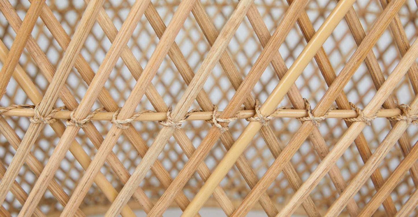 SUKI Rattan Coffee Table – handcrafted solid wood furniture