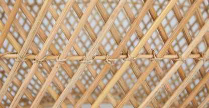 SUKI Rattan Coffee Table – handcrafted solid wood furniture