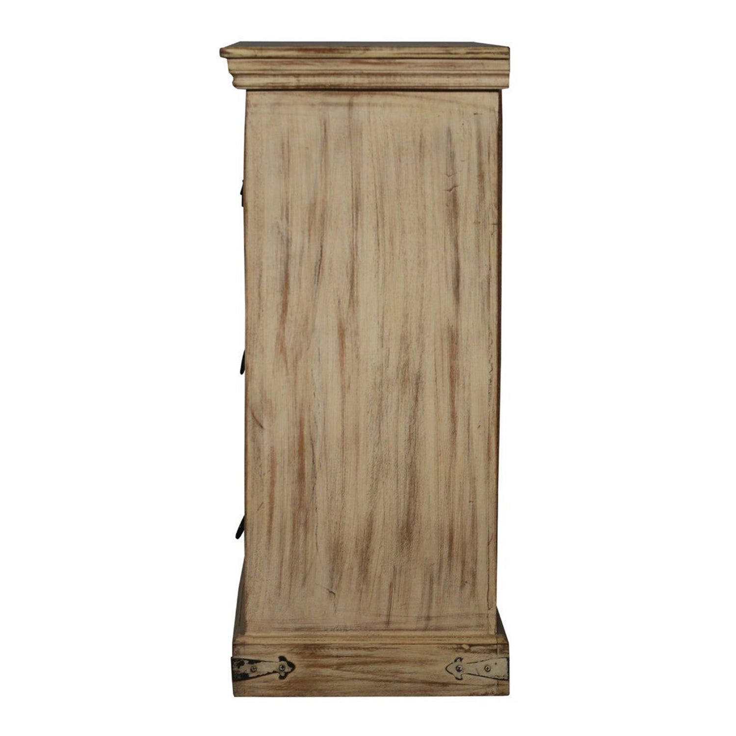 SUTE Hand Carved Six Drawers Solid Mango Wood Dresser – handcrafted solid wood furniture