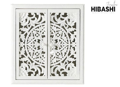 THALIA Lombok Double Bath Cabinet – handcrafted solid wood furniture