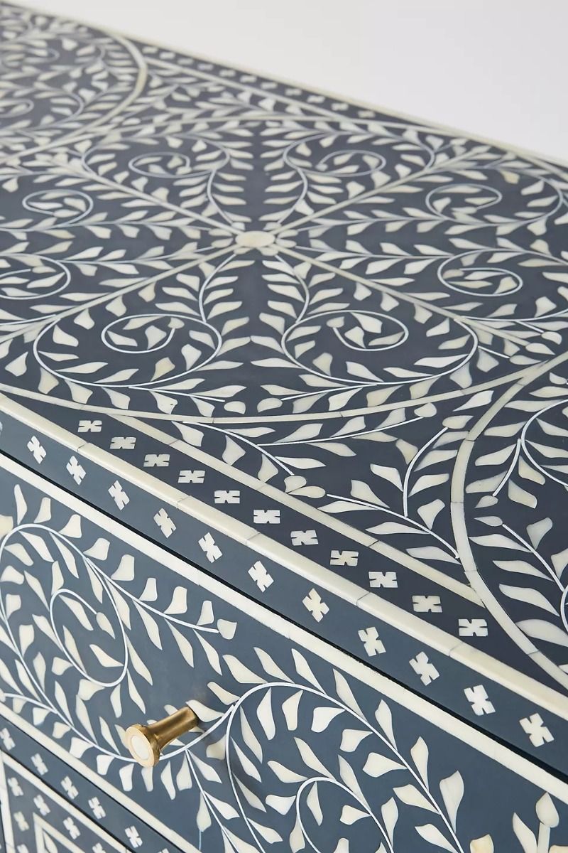 TRECE Bone Inlay Buffet – handcrafted solid wood furniture