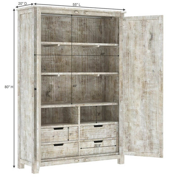 Armario/gabinete/armario vintage de madera tallada