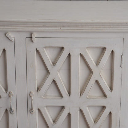 X Design Solid Wood Door Sideboard by Hibashi Furniture – handcrafted solid wood furniture made in India