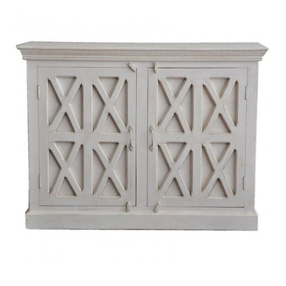 X Design Solid Wood Door Sideboard by Hibashi Furniture – handcrafted solid wood furniture made in India