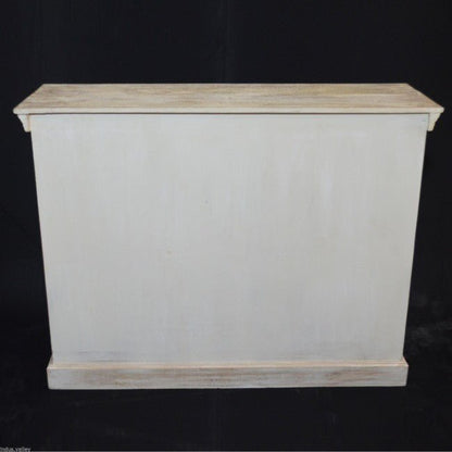 X DESIGN SOLID WOOD DOOR SIDEBOARD - White wash - 110 - 40 - 90 – handcrafted solid wood furniture