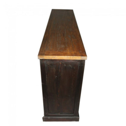 X Design Glass Door Wood Storage Sideboards & Cabinets